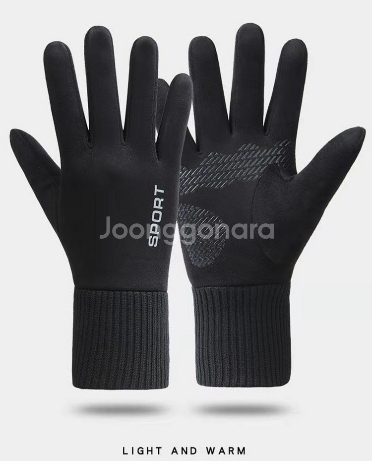 기모터치장갑 배달 라이더 스마트폰 운전용 등산용 새상품--3