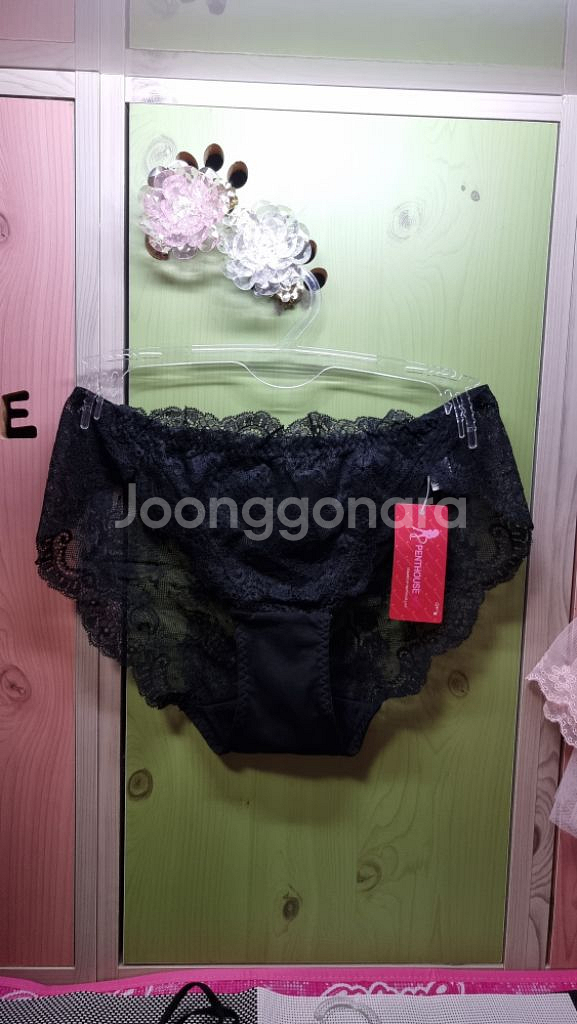 펜트하우스 이벤트 브래지어 75A~75B&팬티 2종--2