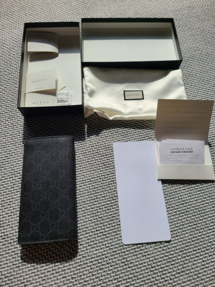 구찌 스네이크 장지갑--2