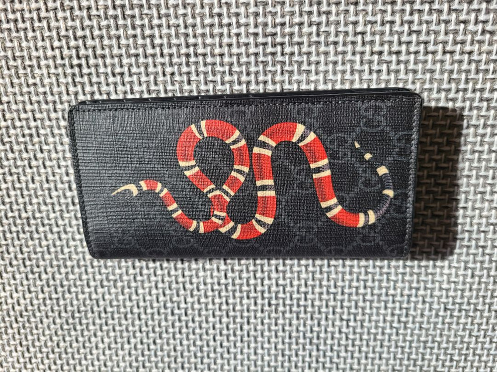 구찌 스네이크 장지갑--4