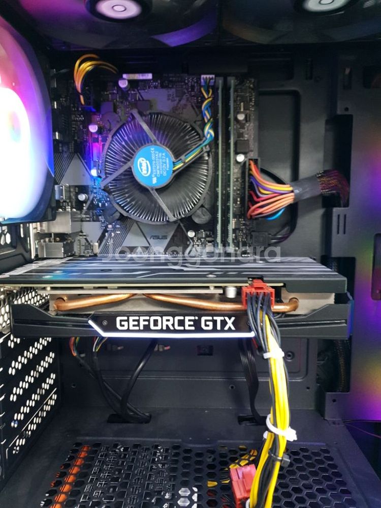 중고)인텔 i5 9400F 16G GTX1660 본체--0