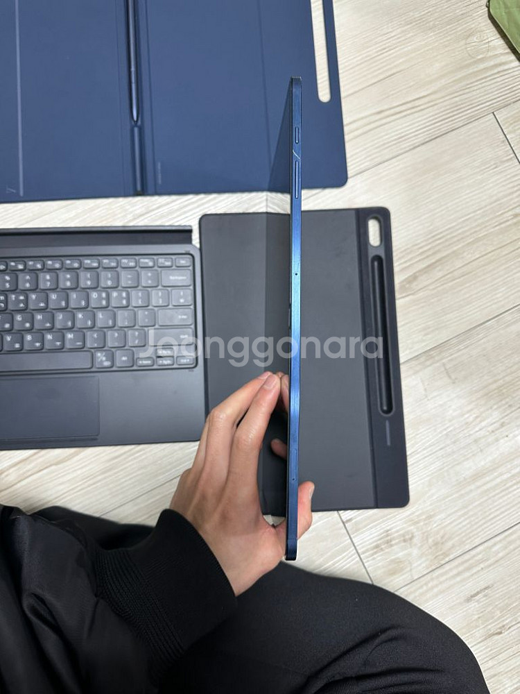 갤럭시텝s7+ 미스틱 블루 512G 5G 팝니다--2