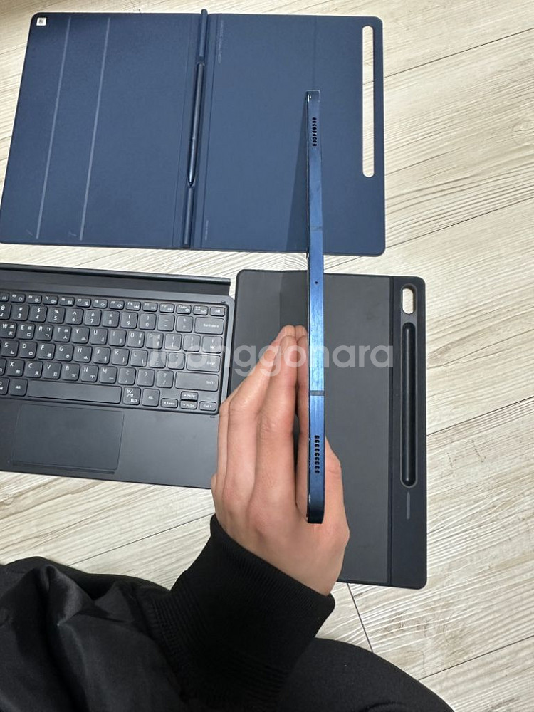 갤럭시텝s7+ 미스틱 블루 512G 5G 팝니다--3
