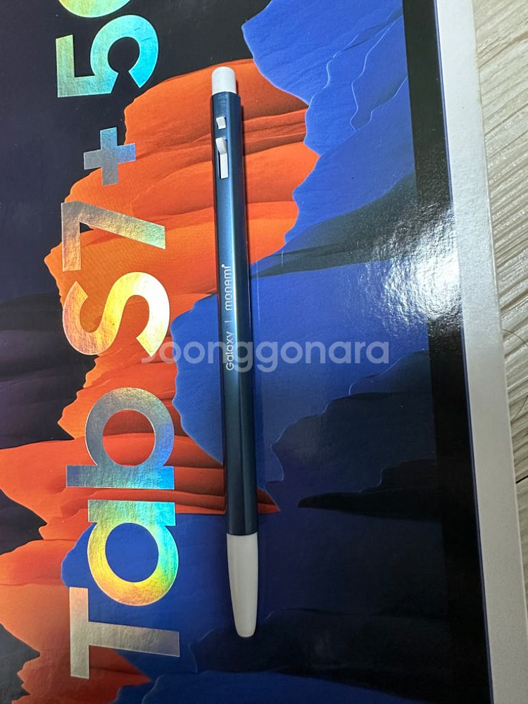 갤럭시텝s7+ 미스틱 블루 512G 5G 팝니다--8