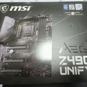 msi z490 unify 판미니합니다.