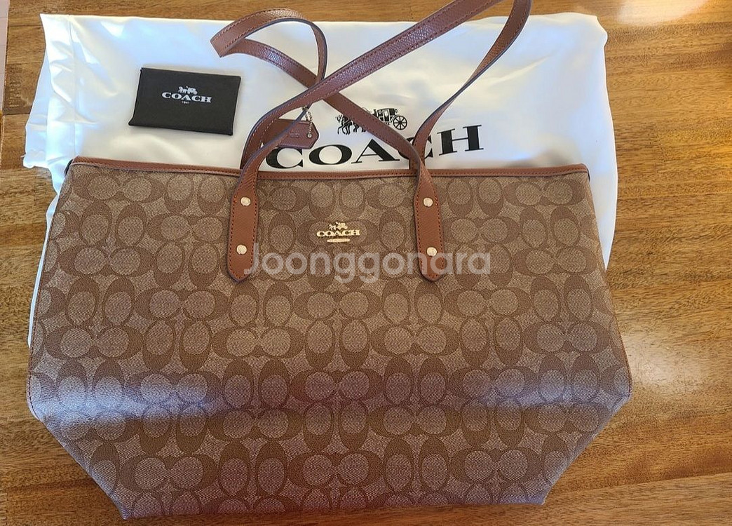 코치 가방 백 숄더백 쇼퍼백 토트백 Coach 풀박--1