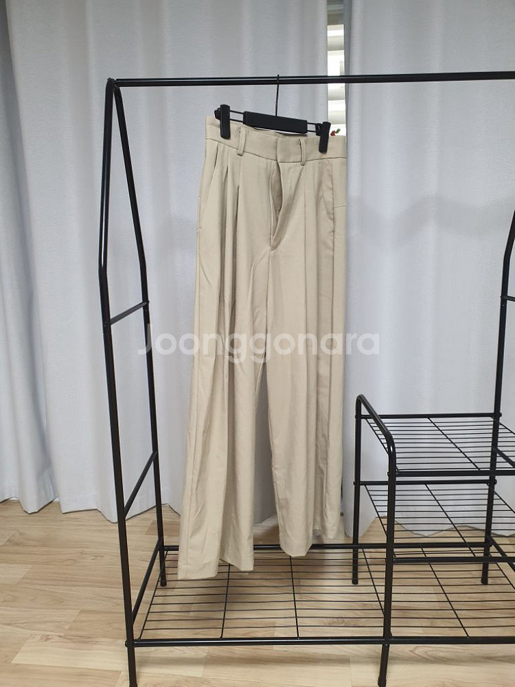 오파츠 Wide Long pants Latte 1사이즈--3
