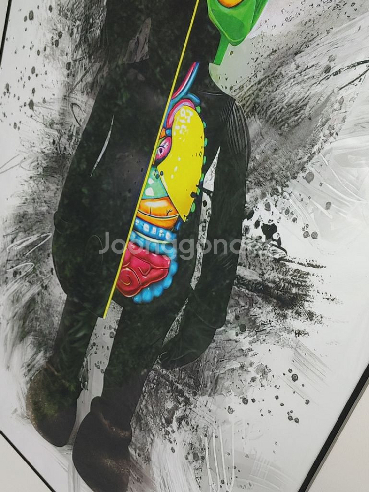 카우스 베어브릭 초대형 그림 액자 대형 인테리어 소품--6