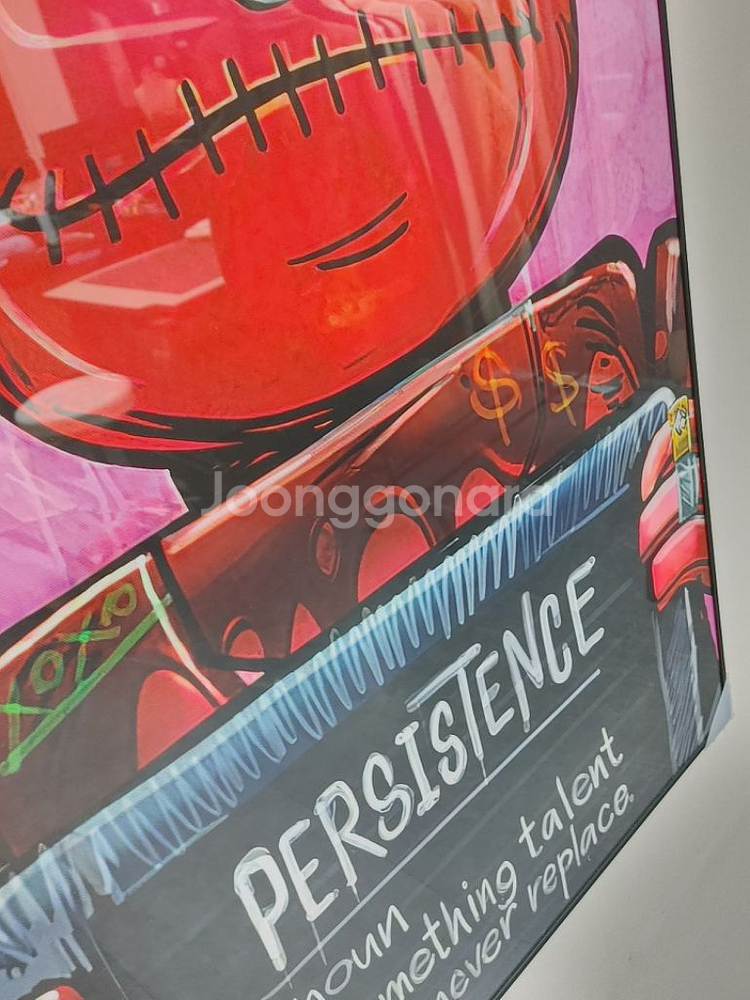 베어브릭 브릭베어 카우스 대형 그림 액자 인테리어 소품--9