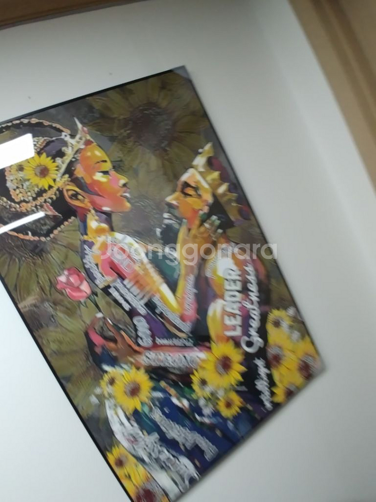 해바라기 대형 팝아트 그림 액자 대형 인테리어 소품--4