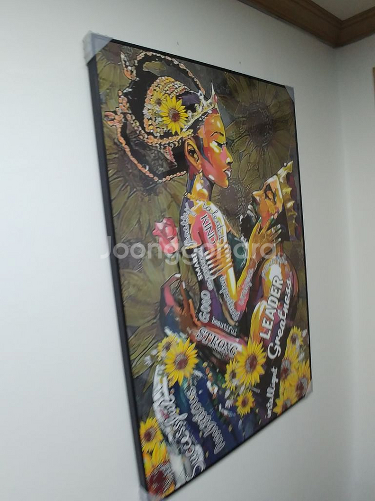 해바라기 대형 팝아트 그림 액자 대형 인테리어 소품--5