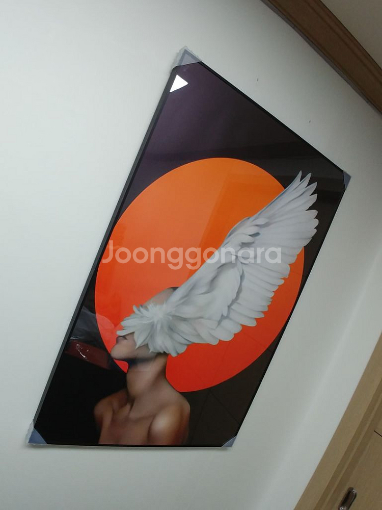 에르메스 풍 럭셔리 천사 그림 액자 고급 인테리어소품--1