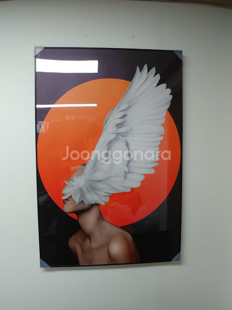 에르메스 풍 럭셔리 천사 그림 액자 고급 인테리어소품--5