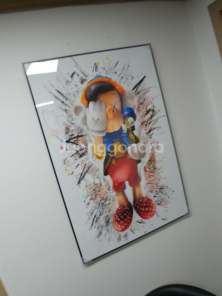 루이비통 풍 카우스 피노키오 대형 그림 액자 인테리어--6
