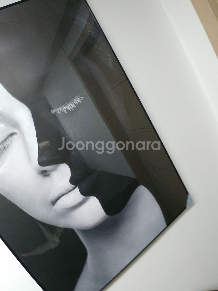 흑백여인 초대형 그림 액자 팝아트 대형 인테리어 소품--4