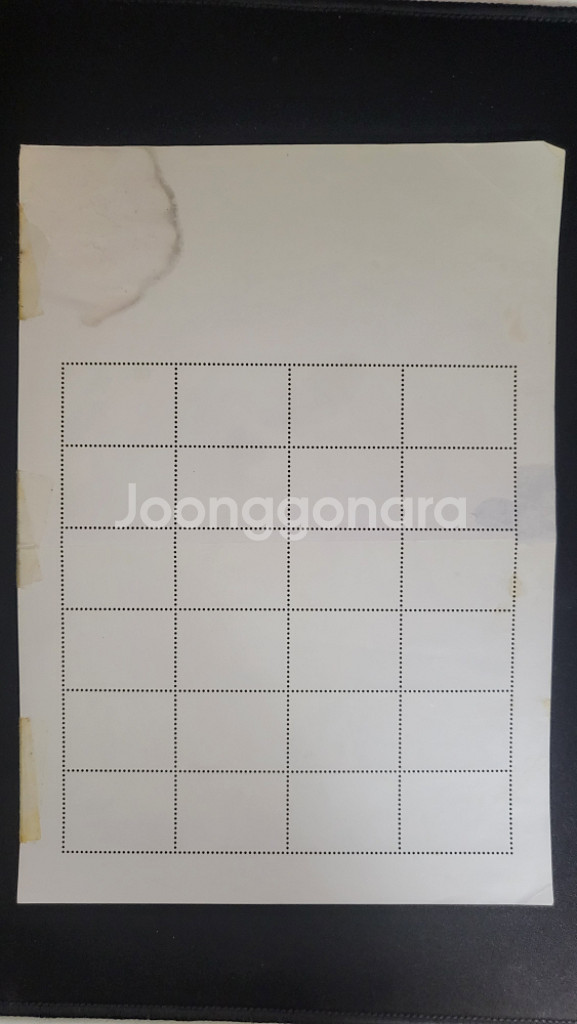 2002년 월드컵 국가대표 우표전지 및 사인--1