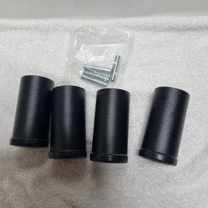 가구다리 8cm (원형) 블랙 미사용 판매