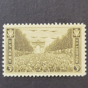 (미국우표)1945년 제2차세계대전승전기념 우표 이미지