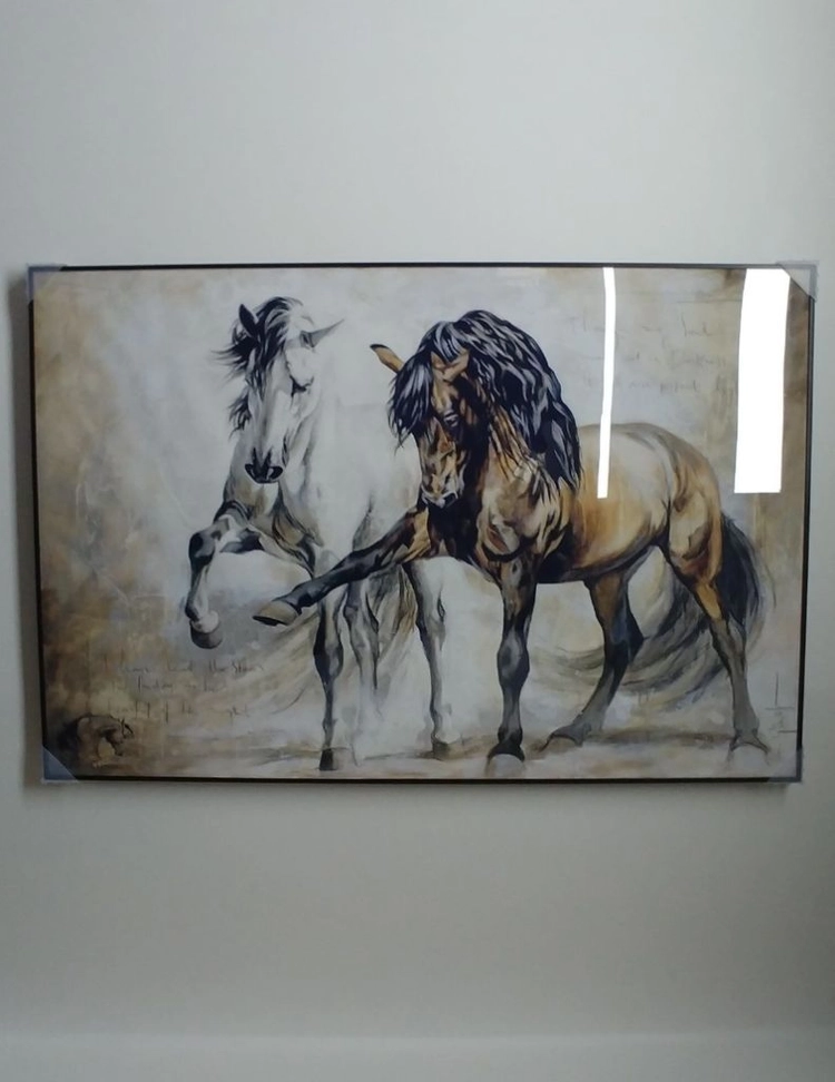 말그림 말액자 대형 그림 액자 유화그림 인테리어 소품 - 안심되는 중고거래