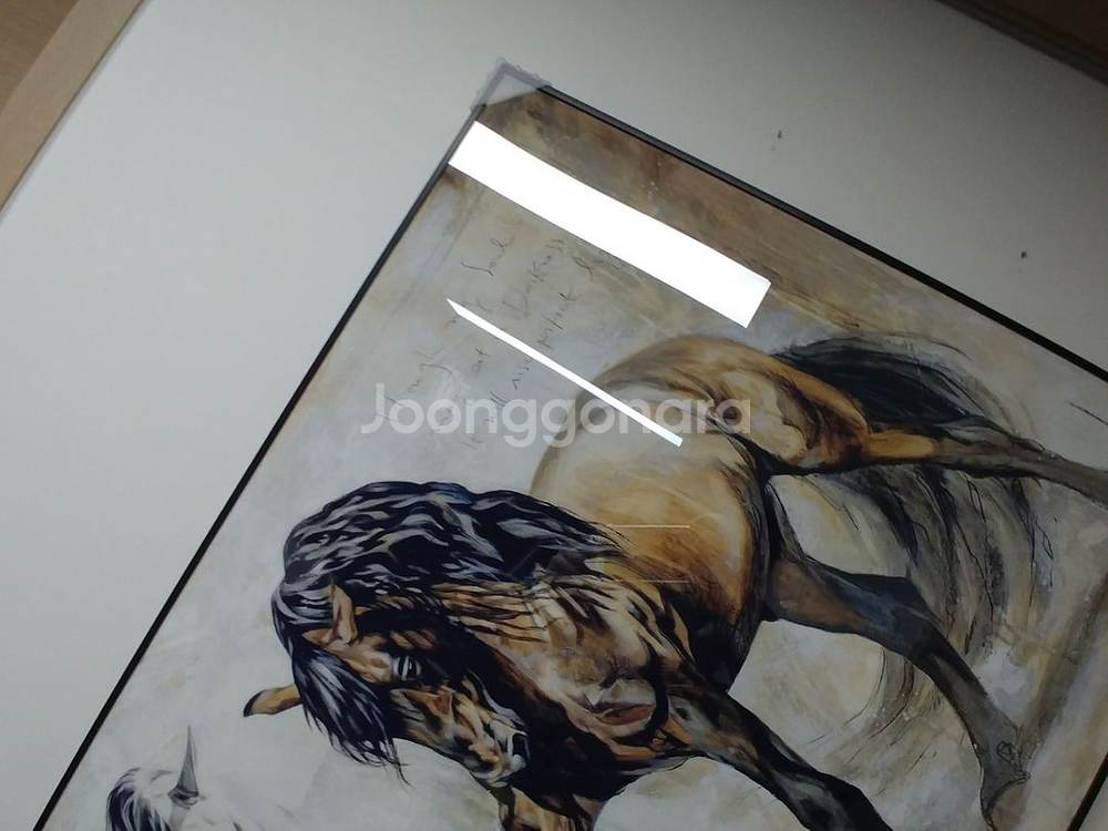 말그림 말액자 대형 그림 액자 유화그림 인테리어 소품--4