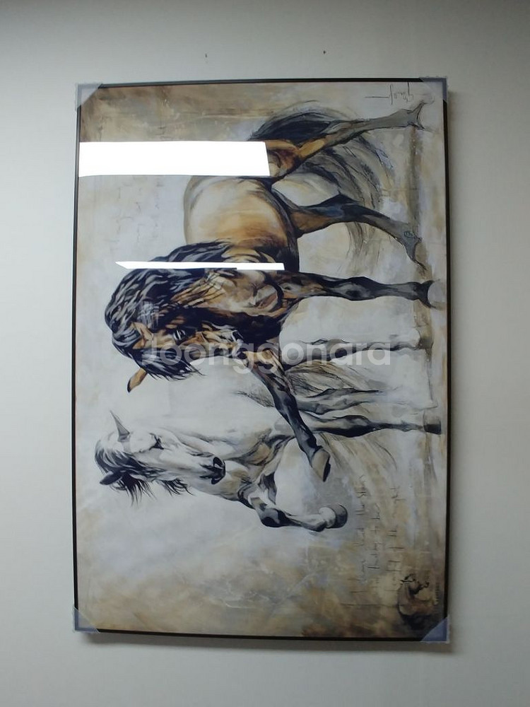 말그림 말액자 대형 그림 액자 유화그림 인테리어 소품--2