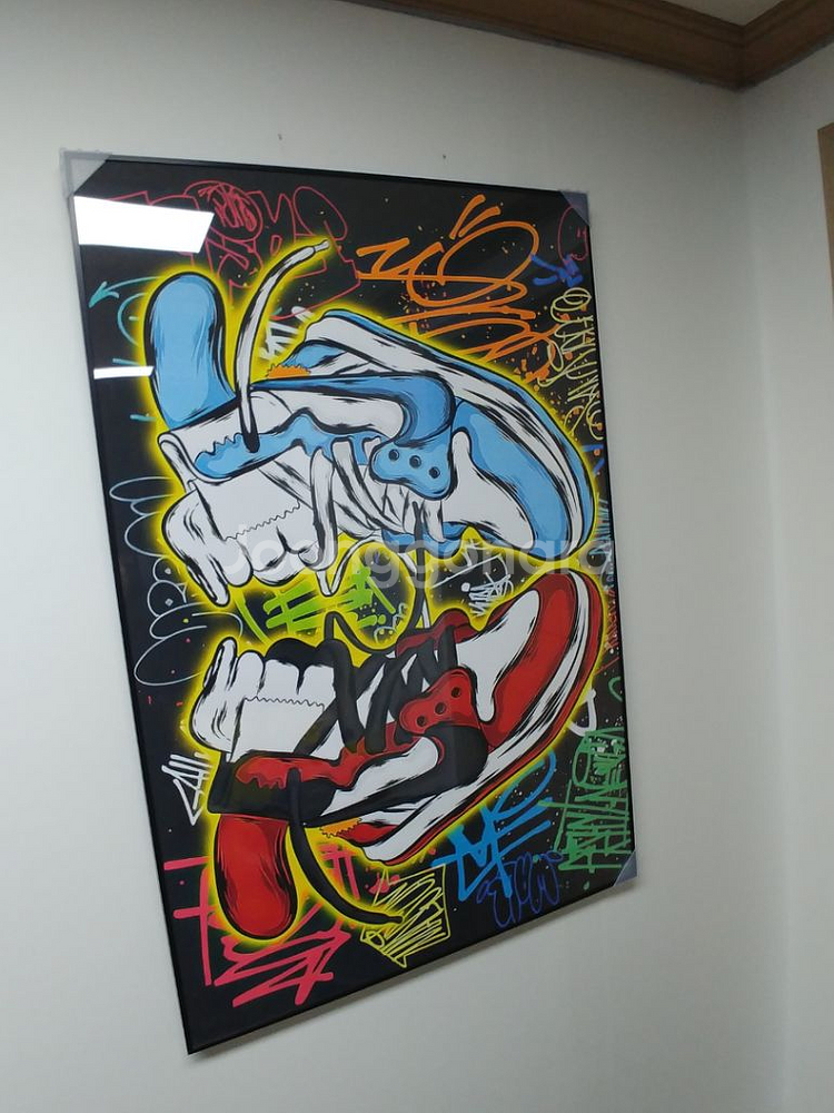 나이키 에어 조던 대형 그림 액자 팝아트 인테리어소품--3