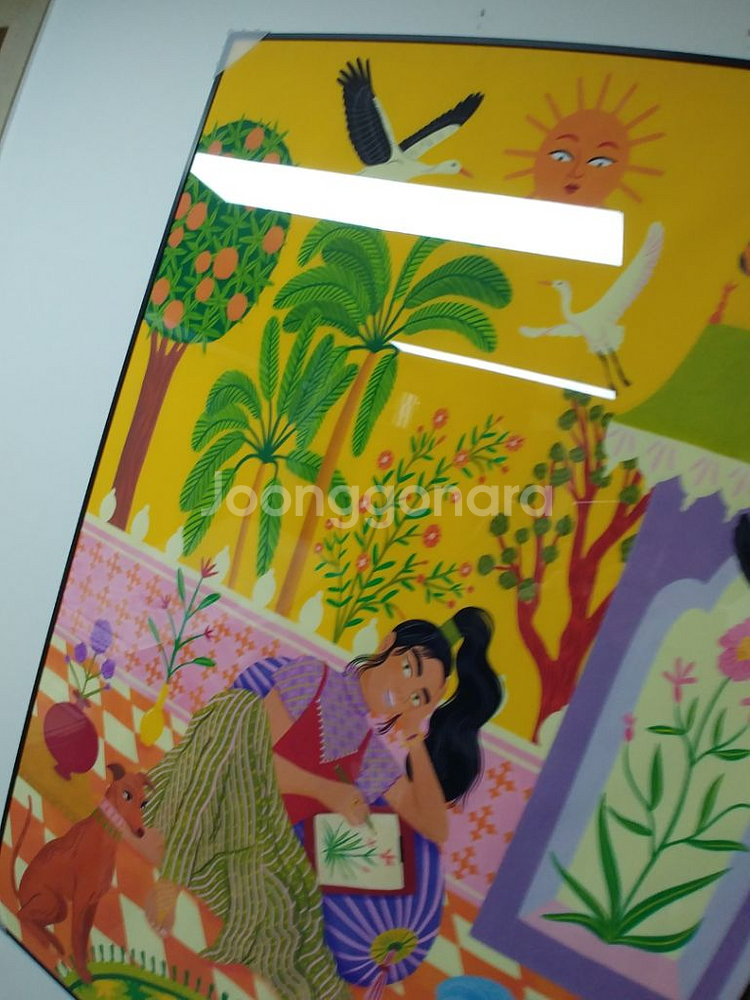 럭셔리여인 대형 그림 액자 럭셔리 초대형 인테리어 소품--1