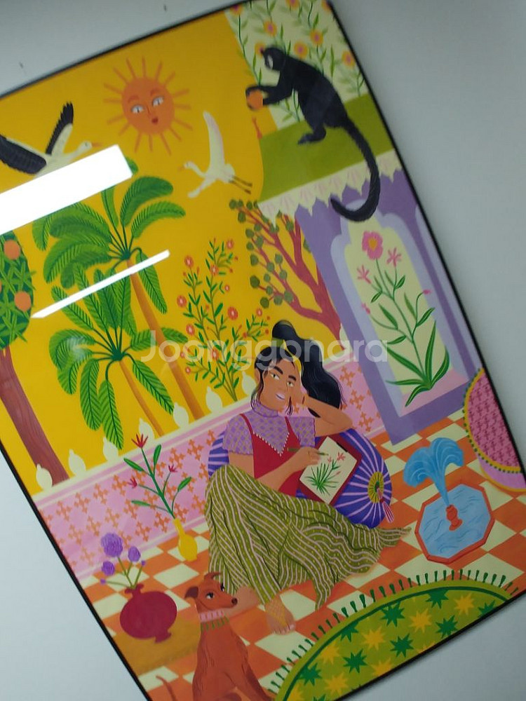 럭셔리여인 대형 그림 액자 럭셔리 초대형 인테리어 소품--4