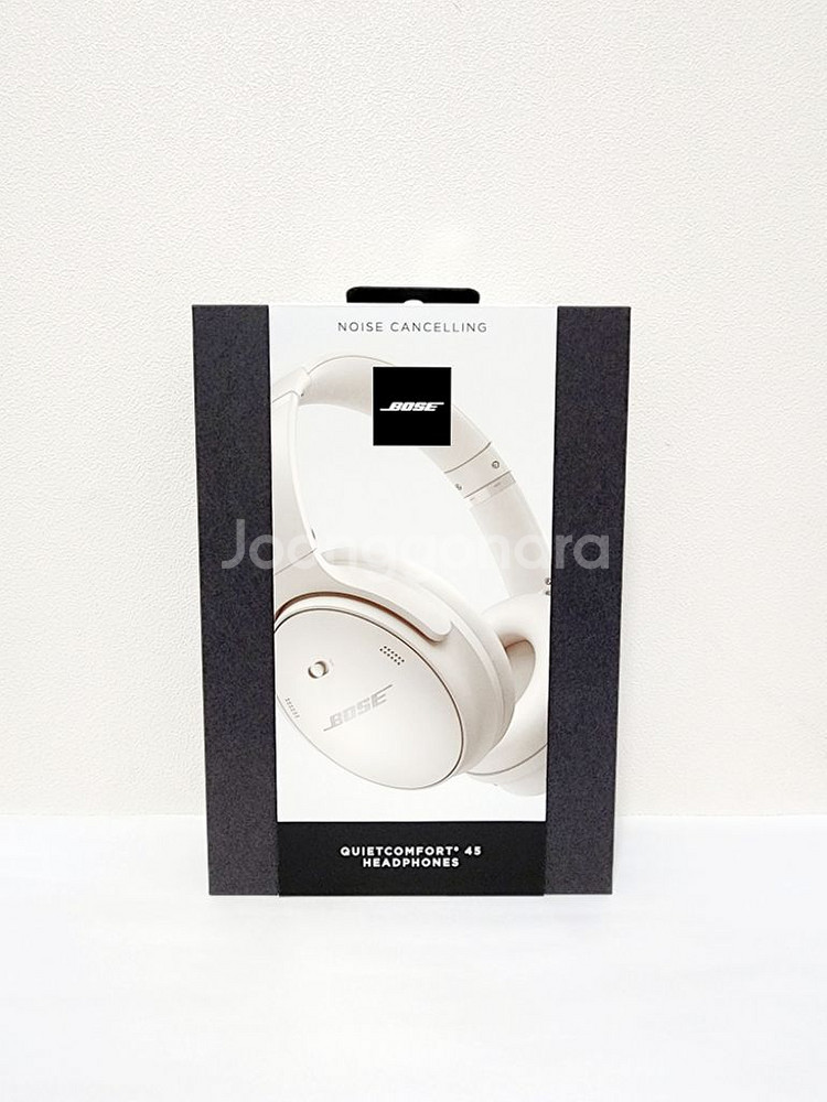 BOSE 보스 QC45 헤드폰 화이트 색상 팝니다--0