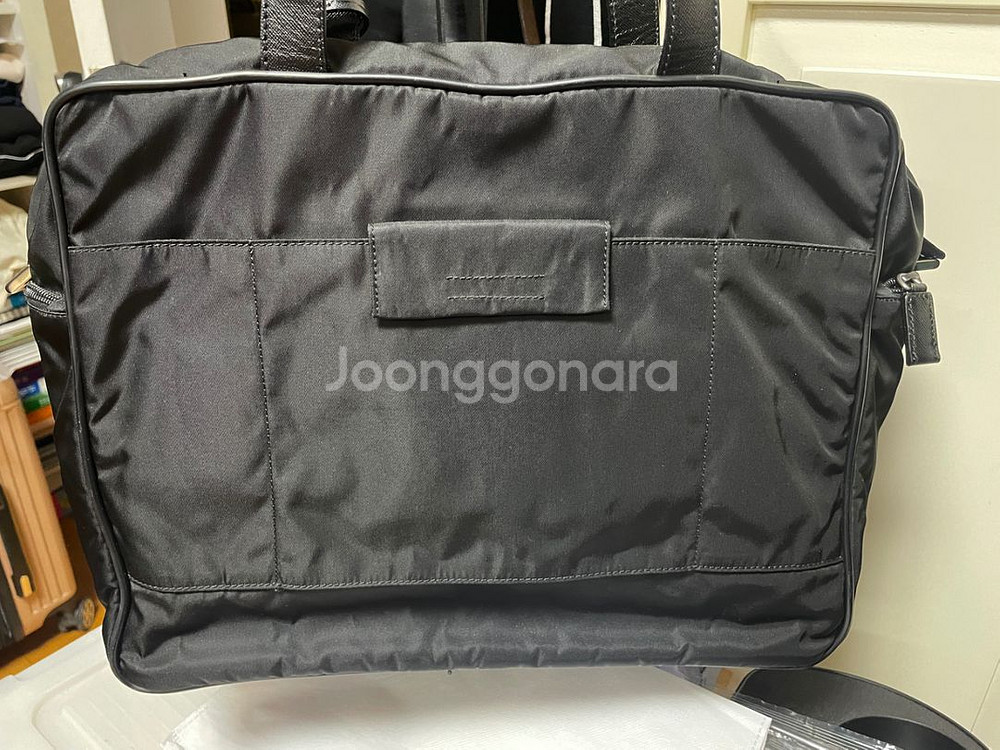 프라다 여행용 보스턴백 (블랙)--2