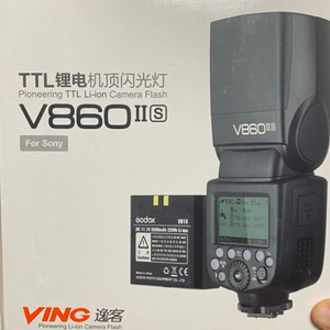 고독스 스트로보 V860ii 소니와 무선동조기 팝니다