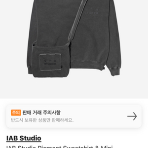 iabstudio 맨투맨 & mini bag