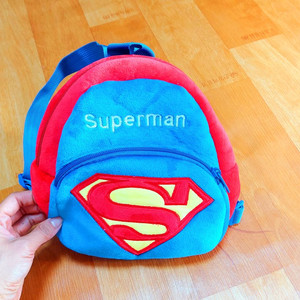 아기가방 아이가방 슈퍼맨 캐릭터가방