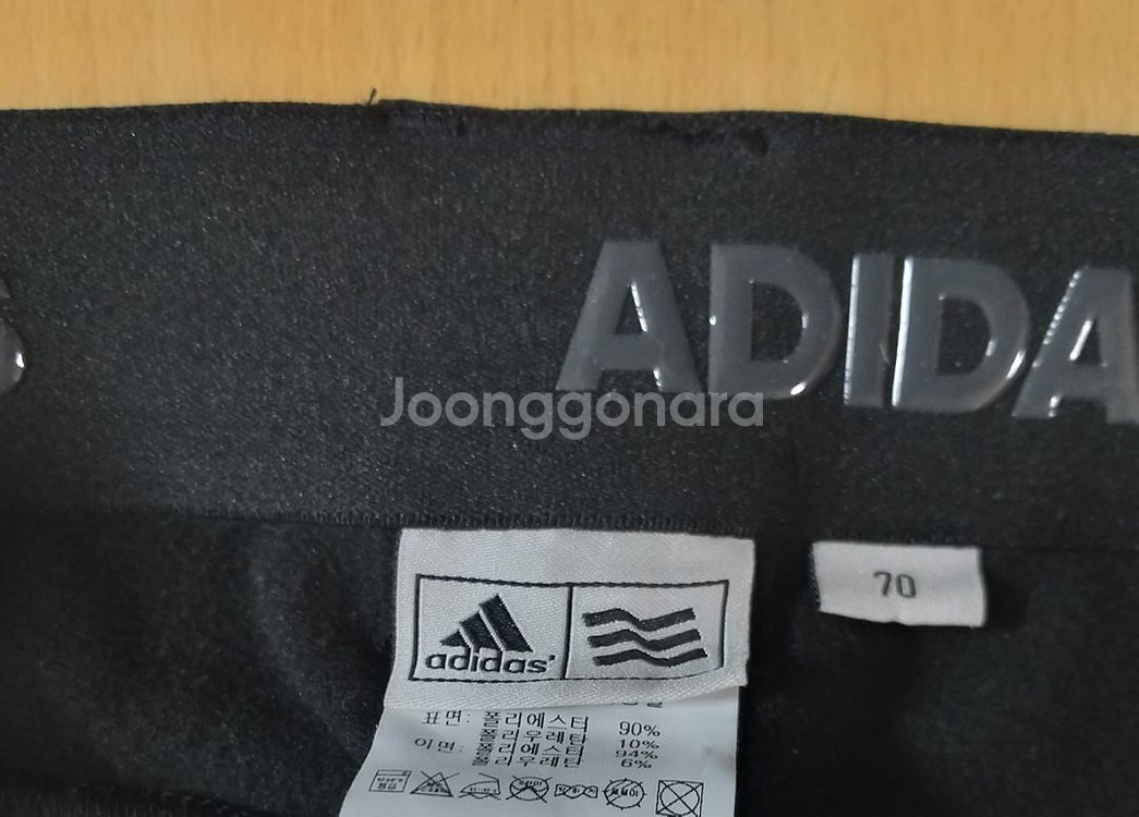 여성 아디다스 기모.본딩 겨울 골프바지 (스판28)--4