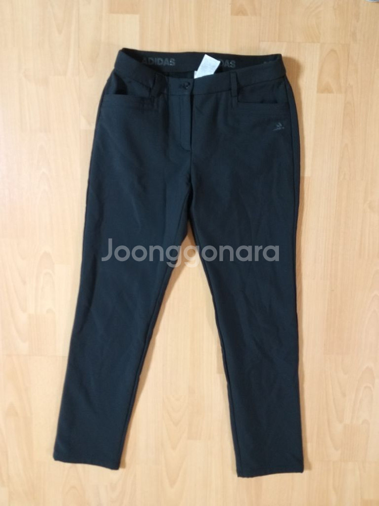 여성 아디다스 기모.본딩 겨울 골프바지 (스판28)--8