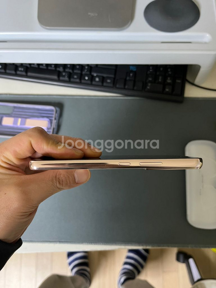 갤럭시 s22 핑크 자급제--3