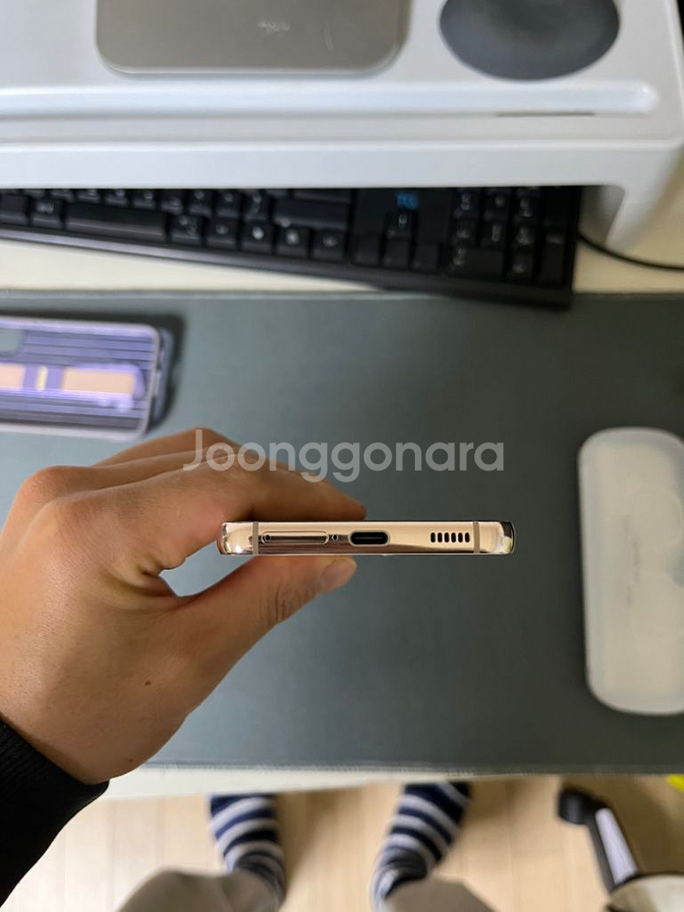 갤럭시 s22 핑크 자급제--4