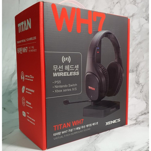 titan wh7 무선헤드셋 팝니다