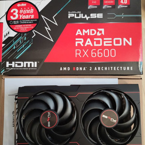 사파이어 펄스 rx6600 8g 팝니다