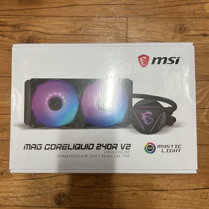 MSI MAG 코어리퀴드 240R V2 쿨러 판매