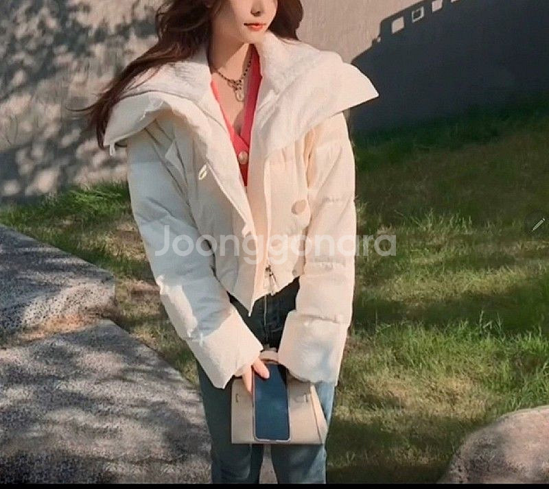 셀카숏패딩색상 -- 아이, 핑크사이즈--2