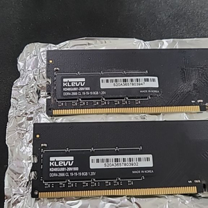 ddr4 klevv 2666 2개 팝니다 택포
