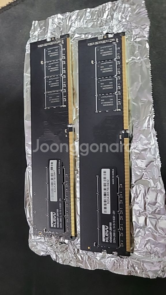 ddr4 klevv 2666 2개 팝니다 택포--1