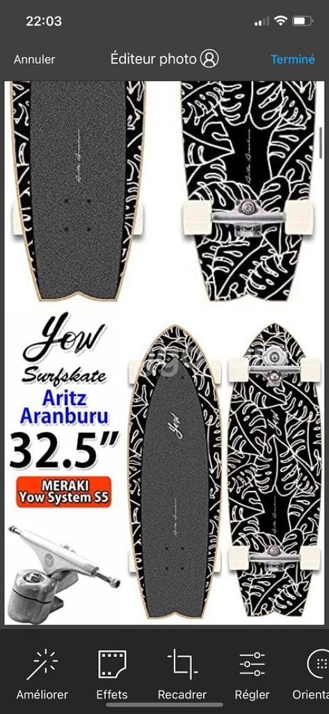 서프 스케이트 YOW Surfskate(새것)--3