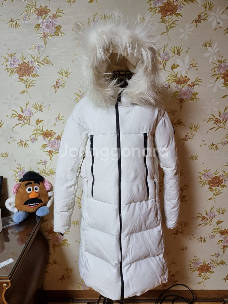 데상트 여성 거위털 롱패딩s(85)--0