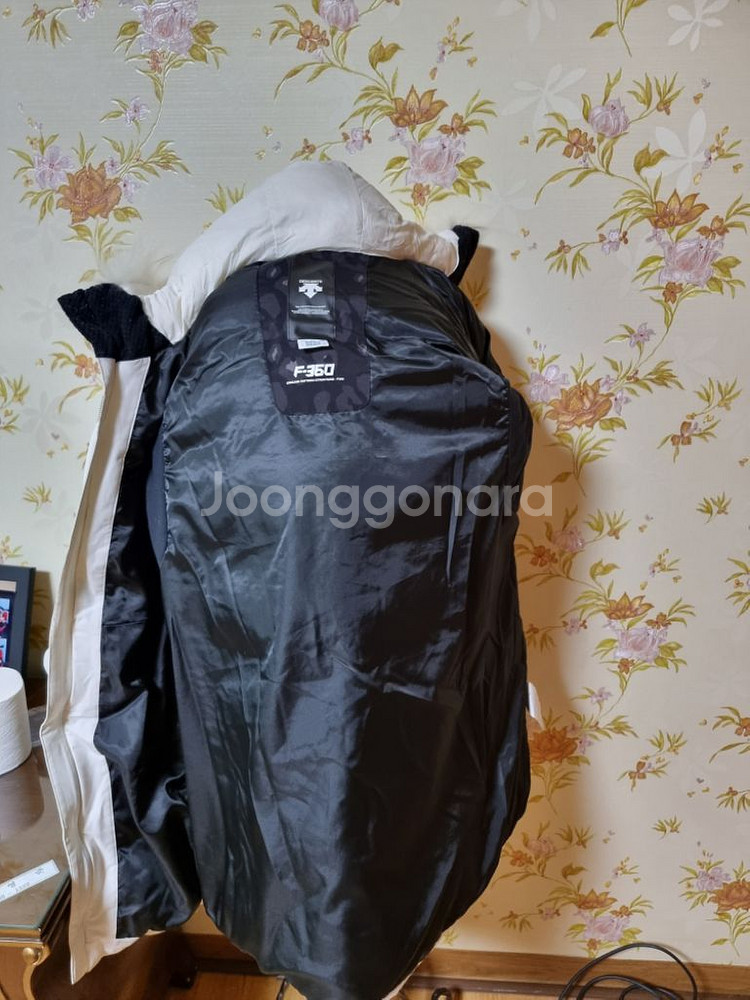 데상트 여성 거위털 롱패딩s(85)--5