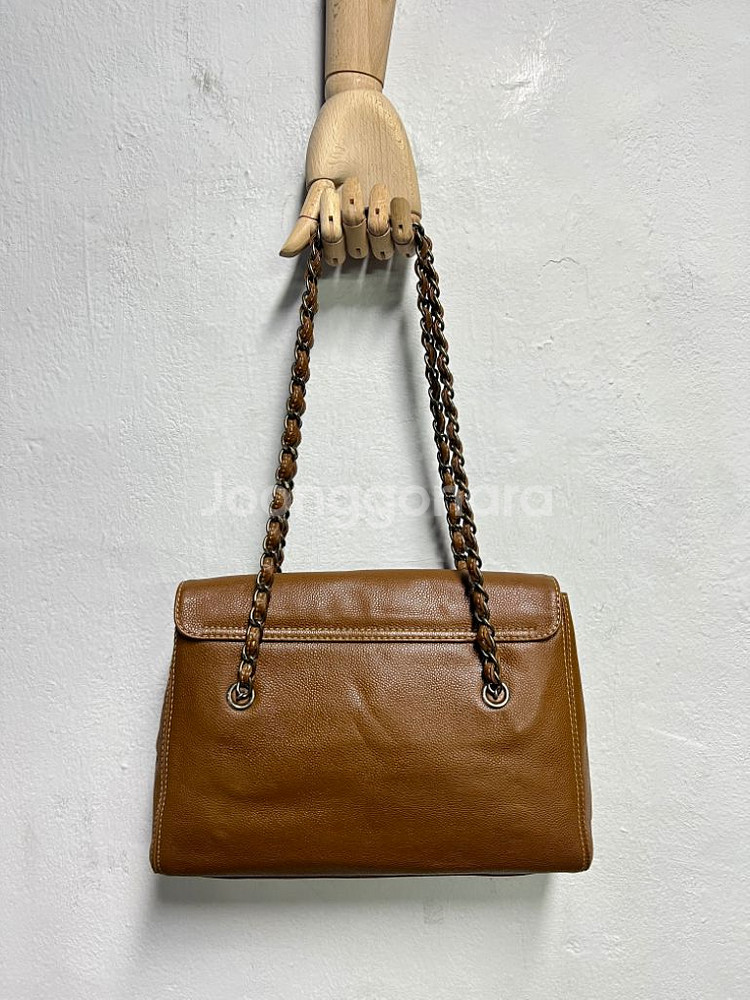 샤넬 캐비어 체인 숄더백--4