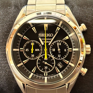 [SEIKO] 세이코 크로노그래프 쿼츠 메탈시계