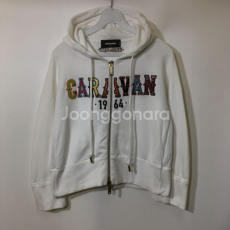 [여자 80~85]디스퀘어드2 정품 집업후디--0