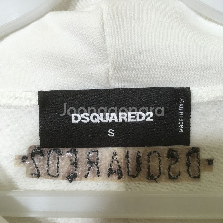 [여자 80~85]디스퀘어드2 정품 집업후디--2